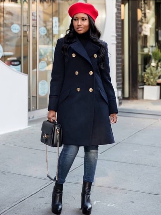 Coach Jackets & Blazers - Coach 1941 Naval Officer Pea Coat Navy Blue Wool Size XS